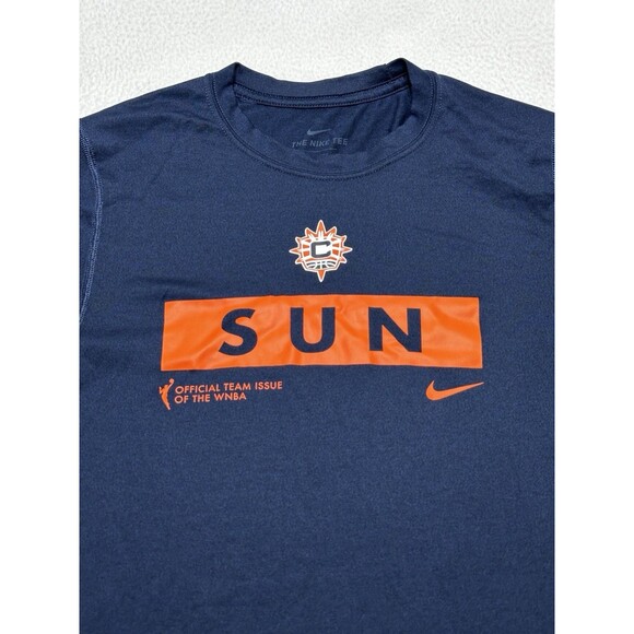 Connecticut Suns Nike Dri-Fit Short Sleeve Shirt Mens XS Tee WNBA Basketball - Picture 1 of 9